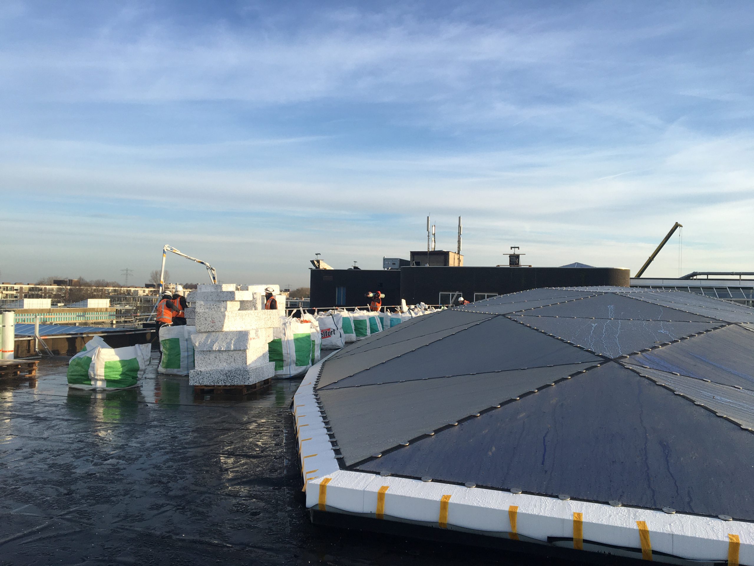 Traditioneel dak van wereldklasse