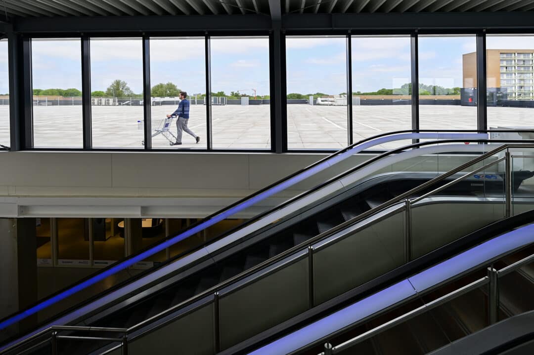 Parkeerdak winkelcentrum Leeuwarden
